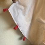 World Mkt Coverup Sheer Top White Pink Crochet Flowers Size undefined Photo 2