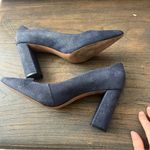 Banana Republic ☀️  navy Madison 12-Hour Block-Heel Pump Photo 6