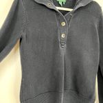 Ralph Lauren Lauren 100% Cotton Popover Button Long Sleeve Knit Sweater Sz L Photo 6
