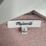 Madewell Size S Kent Cardigan Sweater in Coziest Yarn Pale Pink Wool Alpaca Photo 3
