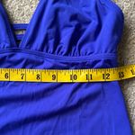 Athleta Strappy Back Tankini Cobalt Blue Women’s Small Swim Beach Photo 3