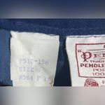 Pendleton Blue Midi A-Line Wool Skirt for Work Photo 6