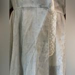 50s Bridgerton blue midi dress Size M Photo 2