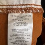 Urban Outfitters Orange Cotton Pants Womens 34 Crop Relaxed Fit Mid Rise Casual Photo 5