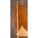 Baltic Born Kourtney Velvet One Shoulder Midi Dress in Spice L Holiday Fall Photo 10