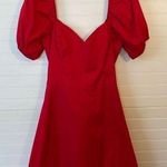 B Darlin Puff Sleeve Sweetheart Neck Line Bow Dress Photo 0