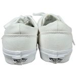 Vans Shoes Women Doheny Triple White Size 8 Sneakers Lace Up Skateboarding Photo 4