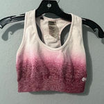 Gym shark‎ sports bra small pink burgundy Photo 0