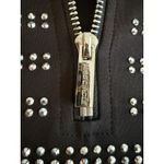 NWT Miss Circle NY Black Rhinestone Bodycon Designer Luxury Club Dress XL Photo 7