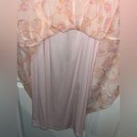 Tommy Hilfiger Paisley Chiffon Midi Dress 2 Garden Party Peasant Bishop Sleeves Photo 5