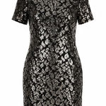 Anthropologie RO&DE Andi Sequin Dress Size XS New Cocktail Party Photo 0