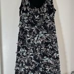 Armani Collezioni  Silk Knee Length Italy Dress Sz 4 Tiered Ruffles Asymmetrical Photo 0