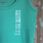 Old Navy  Mint Green First-Layer Ribbed Scoop-Neck Tank Top Photo 8