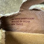 House of Harlow 1960 Women’s 7.5 Beaded Slide Buckle Sandals Rope Espadrille Brown Photo 11