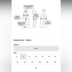 SUK Workwear 925 Work Suit Short Body size 6 AUS ~US SZ 2 Utility Jumpsuit S Black Photo 10