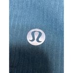 Lululemon Blue Green One Shoulder Sleeveless Athletic Sports Bra Crop Tank Top 2 Photo 2