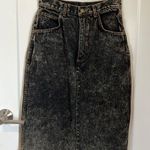 High Waisted Denim Midi Skirt Multiple Size 4 Photo 0