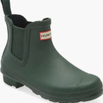 New Women's Original Chelsea Short Rain Boots Hunter Green US Size 7 Photo 0