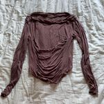 Free People Night We Met Long Sleeve Withered Rose Photo 3