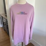 Stella McCartney $725  Purple High Frequency Gel Logo Sweatshirt - Medium Photo 4