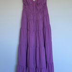 Abercrombie & Fitch Purple Maxi Dress Photo 1