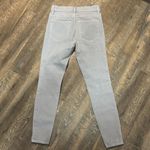 Loft Made and Loved  Gray‎ Denim Stretch Skinny Leggings Jeggings Sz 6 /28 Photo 3