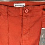 Studio Blue  Rust Orange Cropped Pants Womens‎ 28 Cotton Stretch Utility Trousers Photo 2
