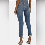 AGOLDE Toni Straight Slim Leg Jeans Distressed Mid Rise Denim Womens Size 28 Photo 1