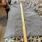 Splendid Striped Cotton Blend V-Neck Short Sleeve Tee Size L Photo 7