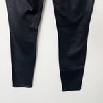 Paige [] Black Fog Luxe Coated Denim Mid Rise Verdugo Ultra Skinny Jeans Size 28 Photo 8
