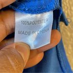 White Fox Boutique White Fox Blue Tank Top SZ:M Photo 3