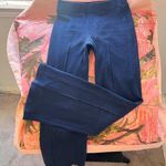donni flare yoga pants navy ribbed high waisted Blue Size XS Photo 6