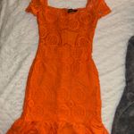 Orange citrus dress Size XS Photo 2