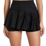 Free People Movement  Women's Black Pleats and Thank You Skort Photo 0