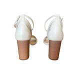 Lulus Shayla White Ankle Strap Heels Womens Size 8.5 Photo 6