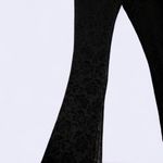 Motel Rocks Motel Pants Womens Trousers in Tribal Flock Flare Stretch Black Size Small Photo 2