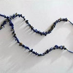 Free People NWT  Manhattan Choker AND FP Single Strand Beaded Blue Lapis Necklace Photo 0