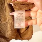 Everlane  neutral tan brown 100% linen women’s tank top Photo 5