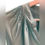 Lilly Pulitzer  100% Silk Elsa Poolside Blue Shirt Photo 5