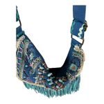 Antik Kraft  bohemian fringe turquoise crossbody Photo 4