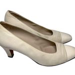 Salvatore Ferragamo  Vintage Women’s Size 8 Romantica Gray Slip On Shoes Pumps Photo 6