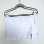 Lululemon  Athletic Skirt Pleated Light Grey Tennis Golf Activewear Skort Size 12 Photo 0