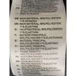 Adidas Women's High Rise 7/8 Length Carbon White 3 Stripe Tights Pants Sz S Photo 8