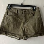Frye  Heritage Olive Jeans Shorts Size 4 Photo 0