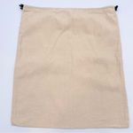 Organic Cotton Dust Cover Bag Purse Shoe Cover Travel Storage Natural‎ Color Photo 1