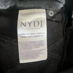 NYDJ  Black Corduroy Marilyn Straight Leg Jeans Size 10 Photo 4