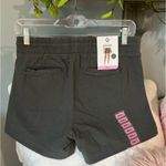 The Comfy  Twill Shorts Cotton Spandex Olive Green Elastic Drawstring Womens S Knit Photo 5