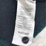 Free People  Emmaline Metallic Green Cardigan Long Sleeve‎ Goth Dark Romantic XS Photo 11