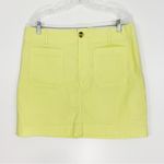 Anthropologie Maeve for The Colette Mini Skirt in Lime Size XL NWT Photo 1
