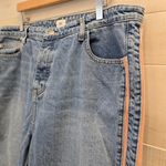 River Island {18}  Blue Casey Side Stripe Cropped Jeans Photo 3